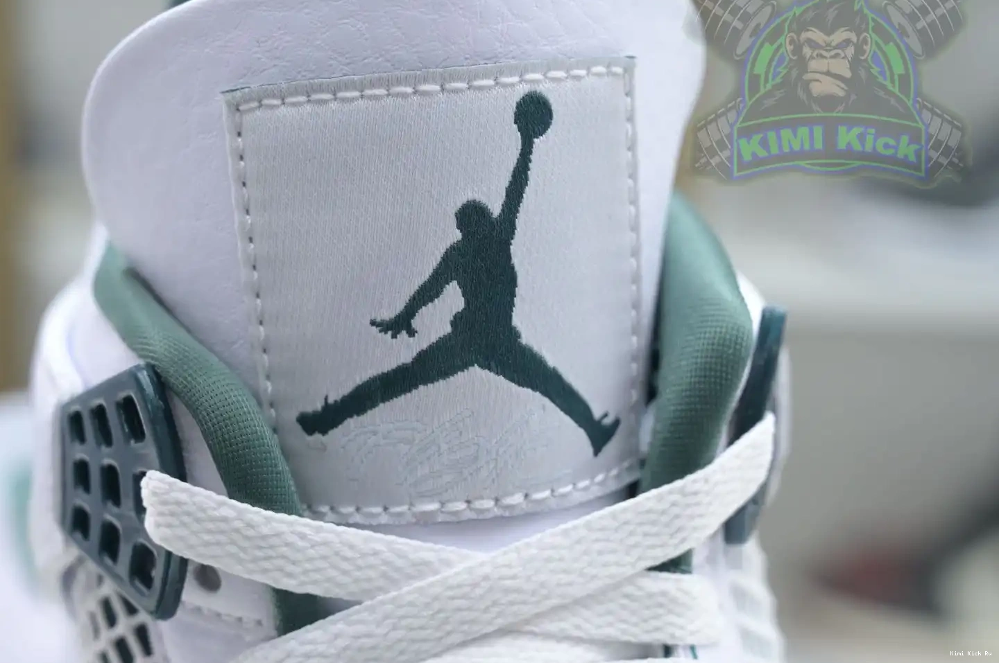 Kimikick Green Oxidized Jordan Air 4 0427